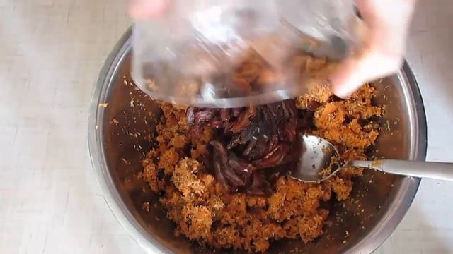 Постное печенье из морковного жмыха