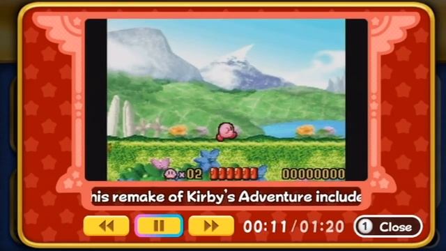 "Kirby's History" - Kirby's 20th Anniversary Dream Collection смотреть онлайн