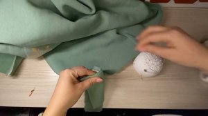 Шью бомбер. Стеганая резинка. Часть 2