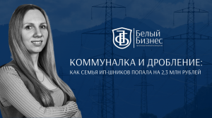 Коммуналка и дробление: как семья ИП-шников попала на 2,3 млн рублей