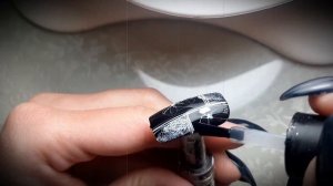 Дизайн ногтей за 1 МИНУТУ!\Дизайн паутинка\Ничего сложного\Для новичка\