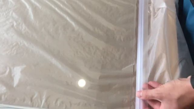 Распаковка - Стеклянная шторка для ванны Coliseum 7038 смотреть онлайн