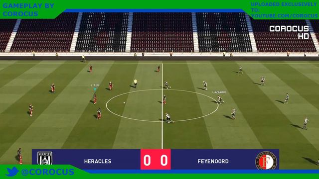 Heracles Almelo vs Feyenoord | Erve Asito | 2020-21 Eredivisie | PES 2021 смотреть онлайн