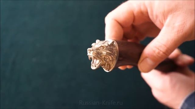 Булатный нож Лань, венге смотреть онлайн