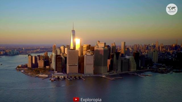 New York City [NYC], USA ?? by Drone (4K UHD) смотреть онлайн