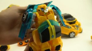 Full Transformers: Bumblebee Movie Yellow Car Autobots Collection трансформеры Cars Robot