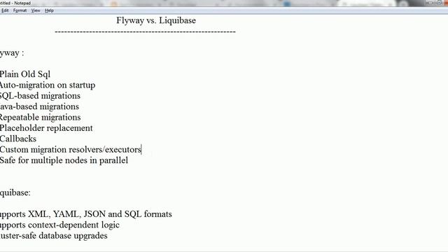 Flyway vs. Liquibase смотреть онлайн