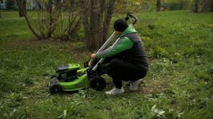 Аккумуляторная газонокосилка Greenworks GD60LM51SP