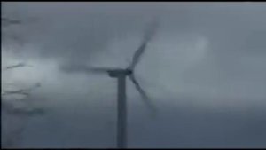 Ветряк разорвало