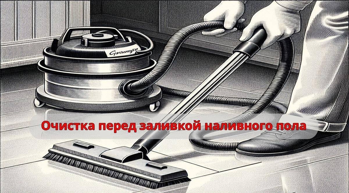 Перед заливкой наливного пола