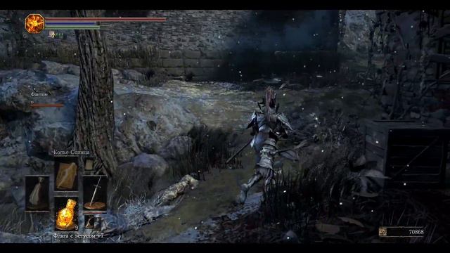 DARK SOULS III - Ashes of Ariandel #1 Холодно, сыро, нет солнца, да это место напоминает рай смотреть онлайн