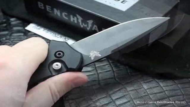 Складной автоматический нож с кнопкой Benchmade 9600BK Rukus II Auto смотреть онлайн