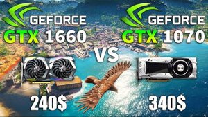 GTX 1660 vs GTX 1070 Test in 9 Games