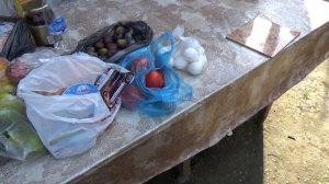 Как я ходил на рынок и в супермаркет за продуктами.Цены в Гудауте.