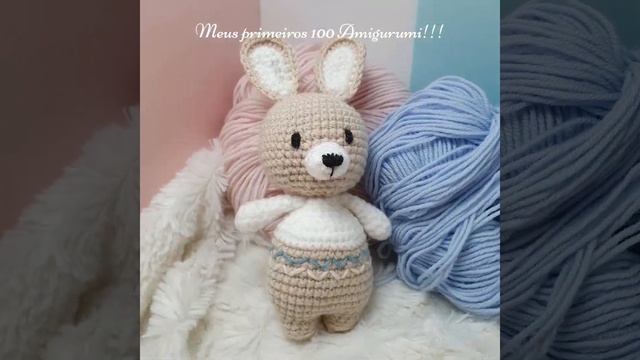 Meus primeiros 100 amigurumi!!!!! смотреть онлайн