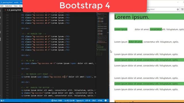 Bootstrap 4 tutorial #4 смотреть онлайн