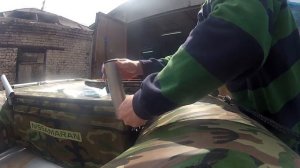 Установка держателя DS-155H спиннинга на лодку ПВХ