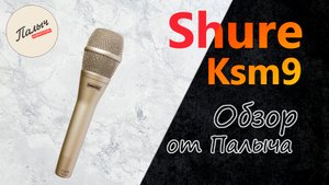 SHURE KSM9 || КОНДЕНСАТОРНЫЙ ВОКАЛЬНЫЙ МИКРОФОН || Обзор от Палыча