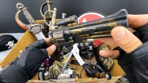 Pirate Gun and Mask Toys and Weapons! Swords, Knives, Weapons and Equipment