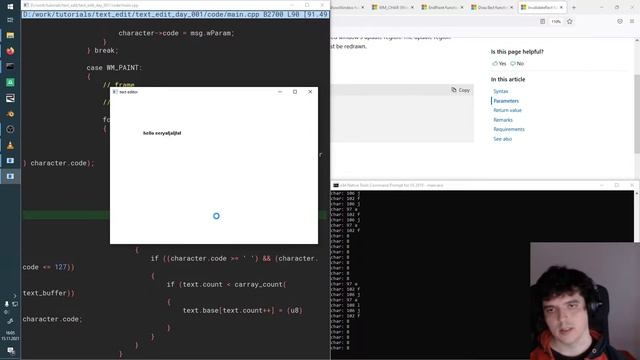 Tutorial Text Editor Day 01 смотреть онлайн