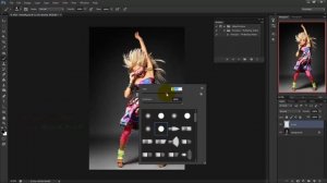 Abstract Color Photoshop Action - How To Open Image   Brush Model   Play Action