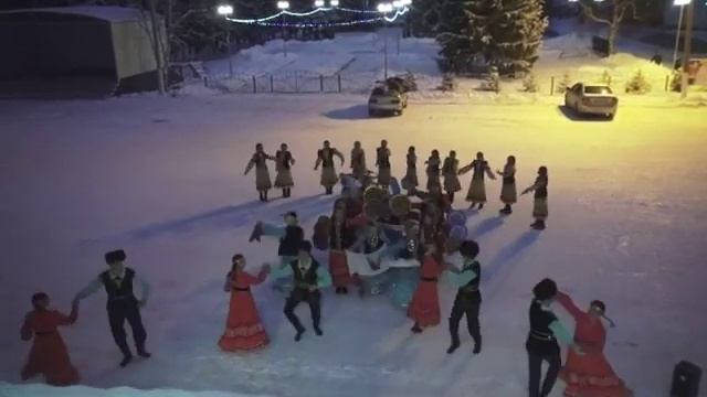 Флешмоб #ТанцуюБашкирскийТанец. смотреть онлайн