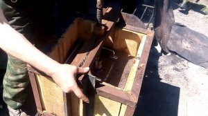 Мощный воскопресс.Обзор и работа.