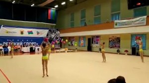 Групповое выступление с мячом Кубок Натальи Липниной