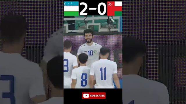 Узбекистан - Оман 3:0