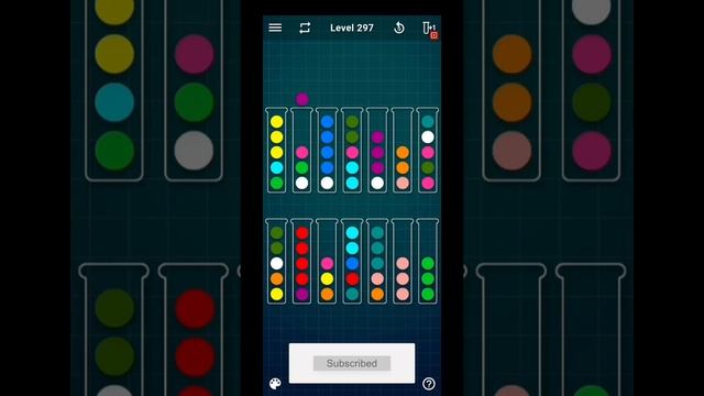 Ball sort puzzle level 297 смотреть онлайн