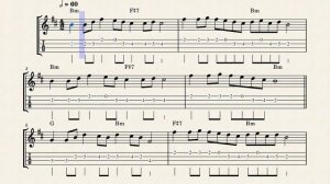 Scottish du regret - mandolin tab