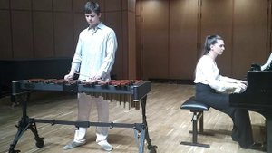 Д. Шостакович "Бурлеска", исполняет Василий Андронов (ксилофон)