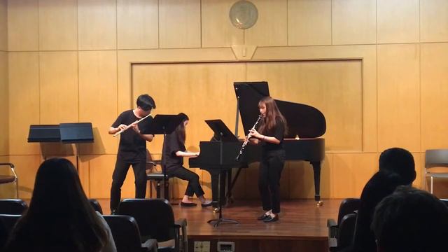 Flute and clarinet trio Seduction - Miguel del aguila смотреть онлайн