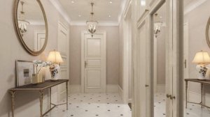САМЫЕ КРАСИВЫЕ ПРИХОЖИЕ В СВЕТЛЫХ ТОНАХ  trendy apartment renovation
