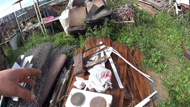 Купил запрещенный металлолом плюс обалденные находки в металлоломе.