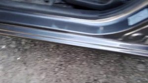 завершение работ по ремонту порога и заднего крыла на Kia Rio хэтчбек.