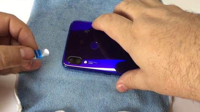 Как легко и идеально наклеить защитное стекло на камеру Redmi Note 7| Redmi 7. КЛЕИТЬ НАДО И ТОЧКА!