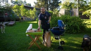 Свиные ребра BBQ в гриле с вишневыми нотками. касероль от weber