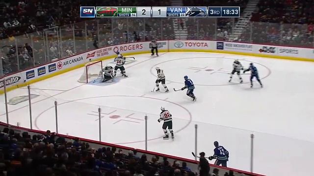 Ванкувер - Миннесота / NHL Highlights | Wild @ Canucks 02/19/20