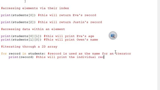 2D Array Basics in Python смотреть онлайн