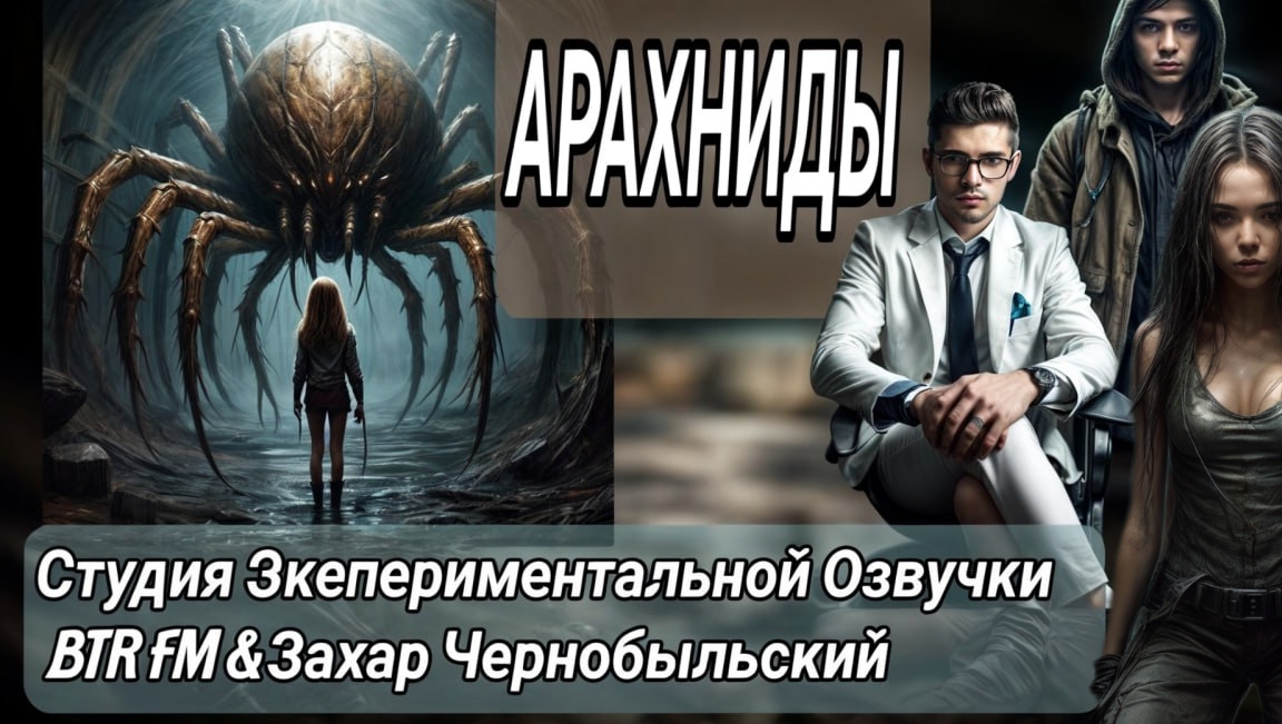 АУДИОКНИГА. ЛИТРЕС. Сталкер. Истории. Арахниды (автор Захар Чернобыльский) Саня БтрЪ (Студия BTR_FM)