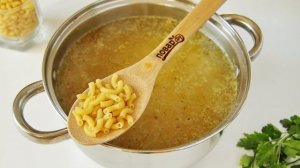 Картофельный суп с макаронами