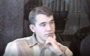 Редкие кадры: начинающий журналист Андрей Выползов в далёком 1997 году