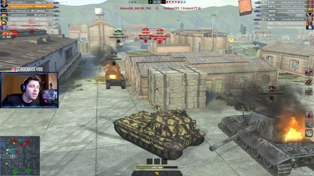 Грандиозный ОБЛОМ БАБАХИ ● Игра без АММУНИЦИИ и ЖЕСТКИЙ ФИНАЛ ● WoT Blitz смотреть онлайн