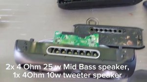 E-boda The Vibe 410 / Sven PS-380 disassembly video