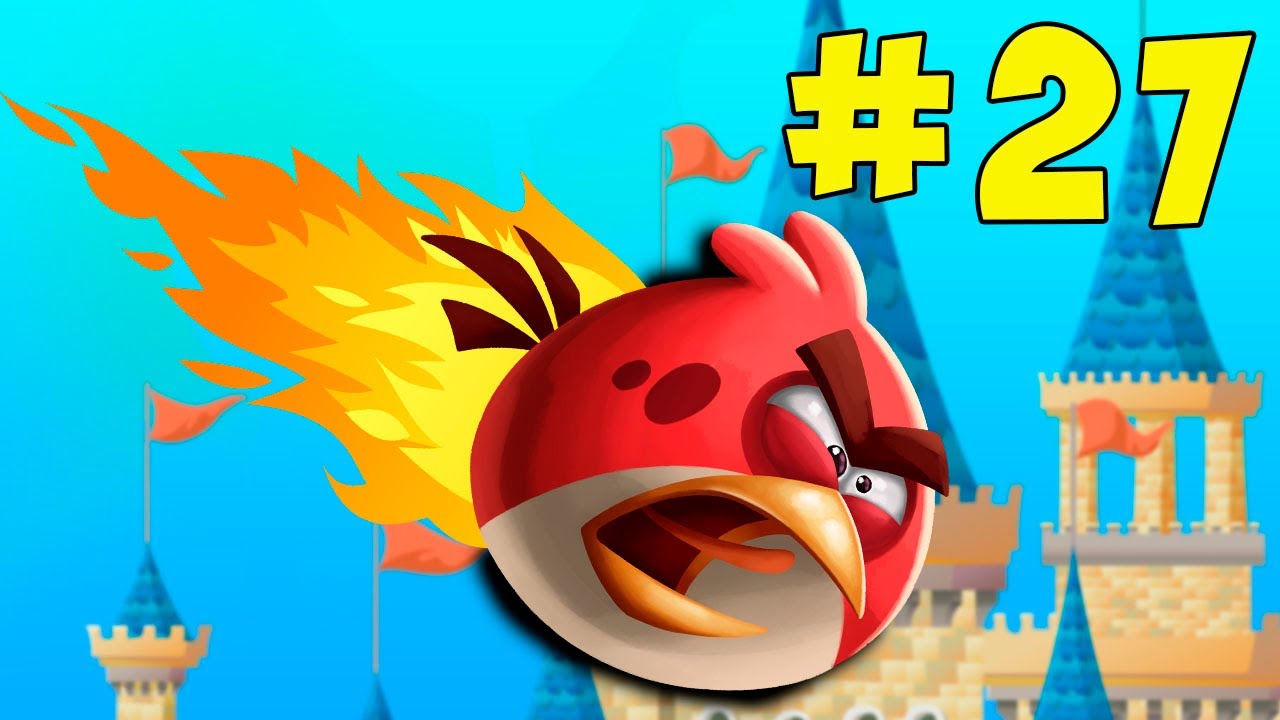 Злые птички выгоняют свинок Angry Birds ? #27 | Мультфильм смотреть онлайн | Игры на телефон андрои