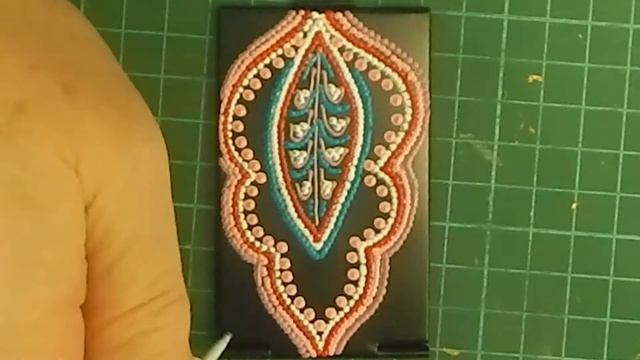 Зеркальце в сумочку. Точечная роспись. Мастер-класс. смотреть онлайн