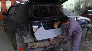 нарушение геометрии кузова автомобиля