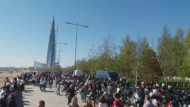 Парад байкеров Санкт-Петербурга (парк 300 -летия Петербургу)