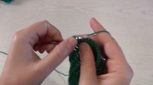 Елочка вязанная крючком! Очень красивая елочка !!!